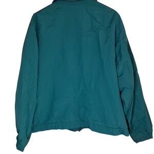 Teal Windbreaker Jacket